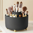 Plastic 360° Rotating Makeup Storage with 5 Sections - Euroselle