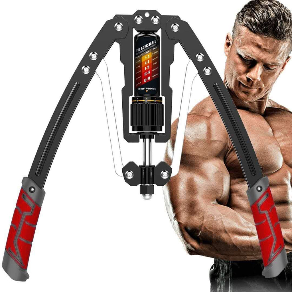 Nastavitelný hydraulický posilovač paží PulseFlex — nastavitelný systém odporu