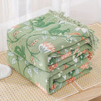 Lightweight Reversible Cotton Chiffon Bedspread for All-Season Comfort - Euroselle
