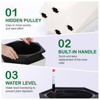 Self-Watering Planter Set with Wheels - Euroselle
