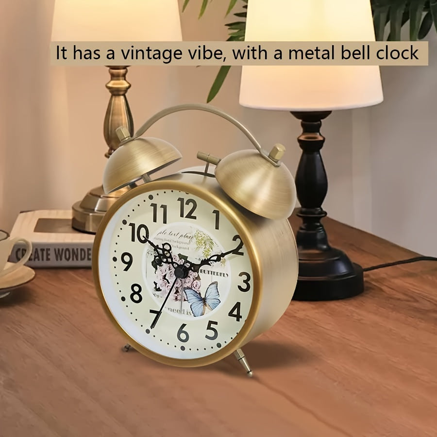 Severský vintage svítící budík - Euroselle