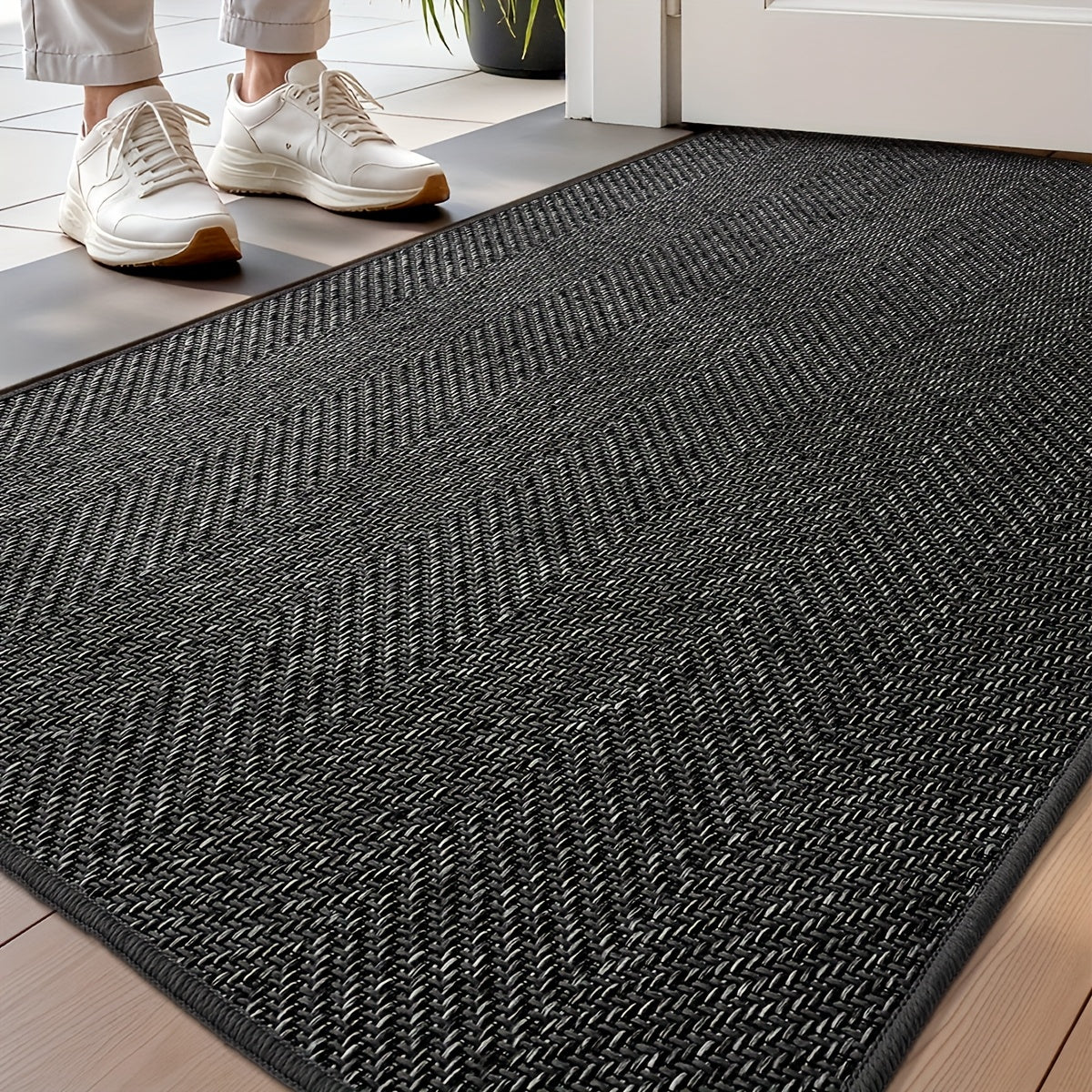 Durable Summer & Autumn Striped Entry Mat - Euroselle