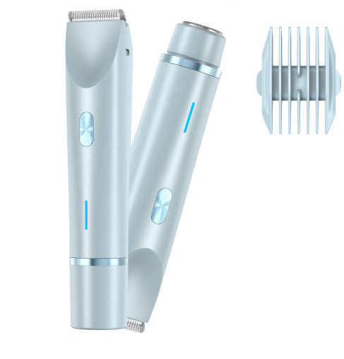 充电式双头修剪器 - IPX7级防水，USB-C快速充电