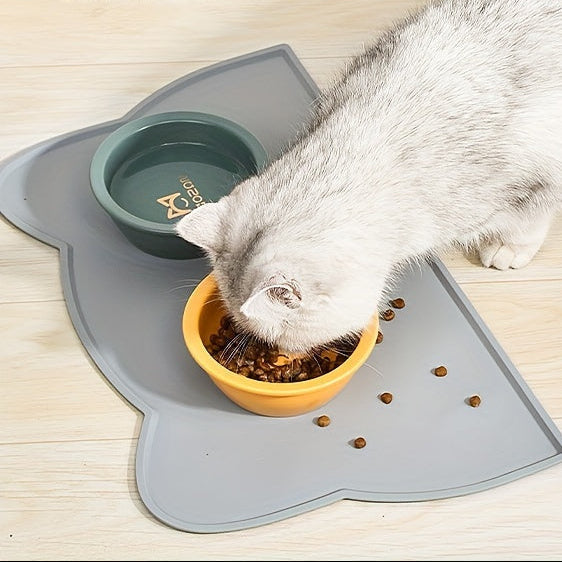Waterproof Cat & Dog Feeding Tray, Scratch-Resistant & Mess-Free - Euroselle