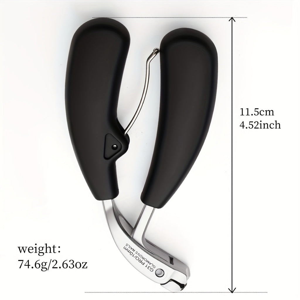 1pc G31 Nail Clippers Ergonomic Long Handle Stainless Steel - Euroselle