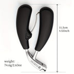 1pc G31 Nail Clippers Ergonomic Long Handle Stainless Steel - Euroselle