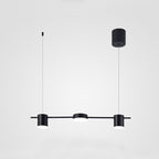 Astra Drum Aluminum Pendant Lamp 3 or 5 Light Black Gold Ceiling Light Warm White