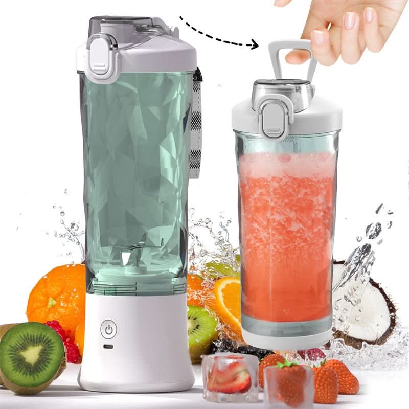 Mixeur à smoothies compact PulseMix Pro, 600 ml, batterie de 4000mAh