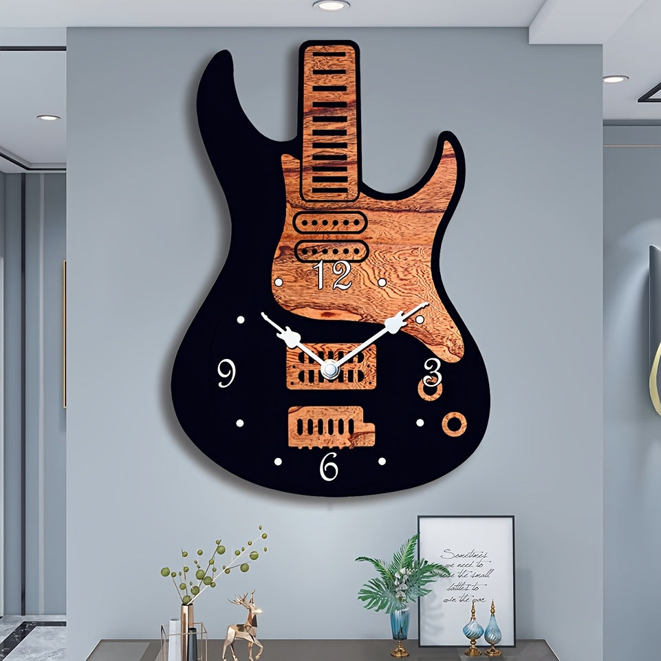 Kunstnerisk guitar vægur til musikelskere - Euroselle