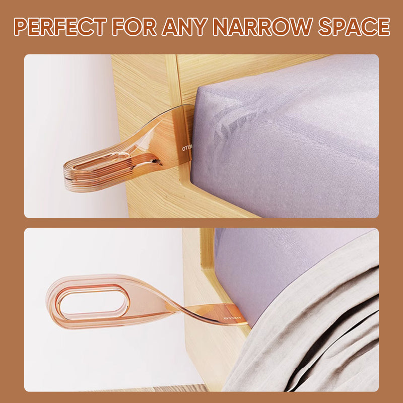 Klínový nástroj na zvedání matrace — ergonomická pomůcka pro zasouvání prostěradla