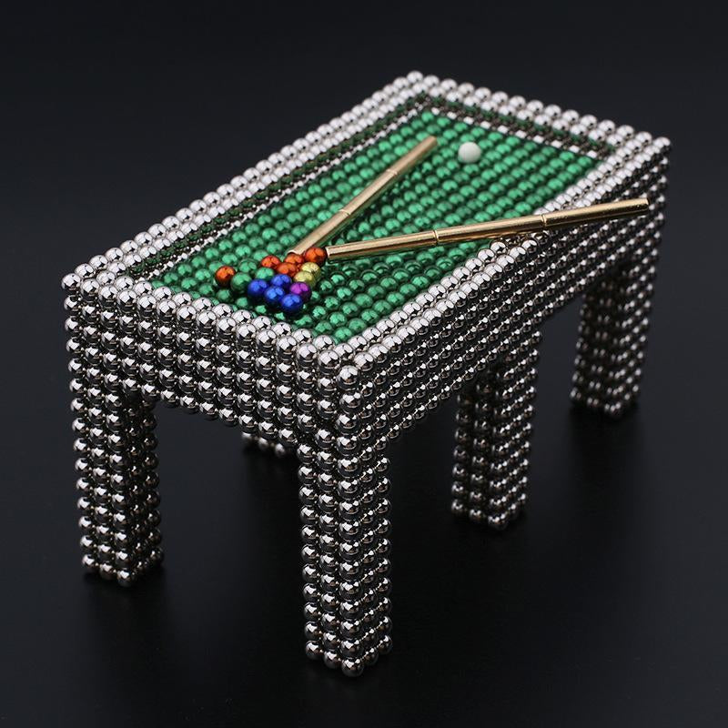 Magnetic Desk Sphere Fidget Set — 216-Piece Stress Relief Toy