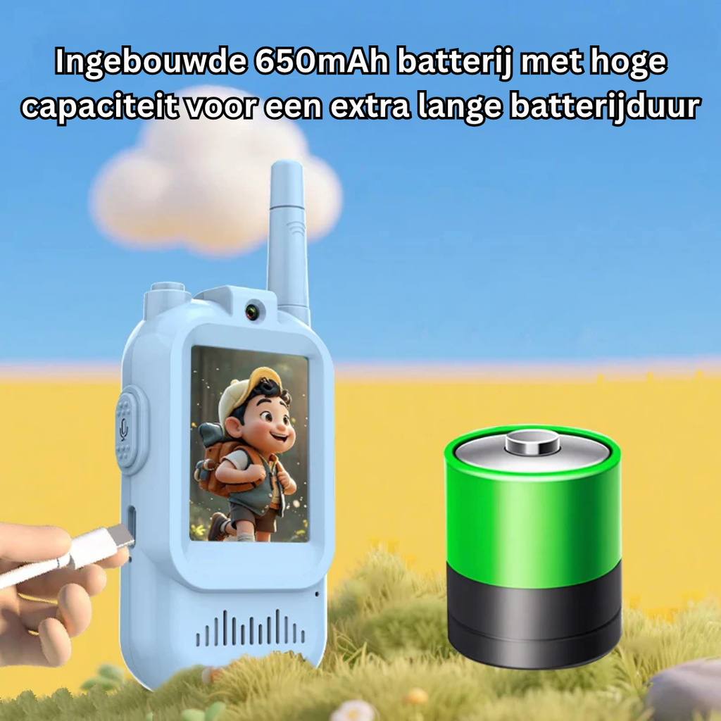 Dětská obousměrná video vysílačka — Živá obrazovka, měnič hlasu
