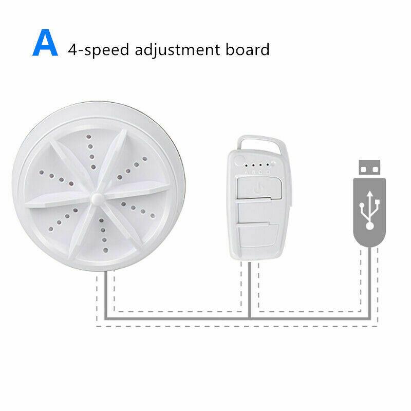 10W 5V ultrazvukový čistič na nádobí, šperky a potraviny