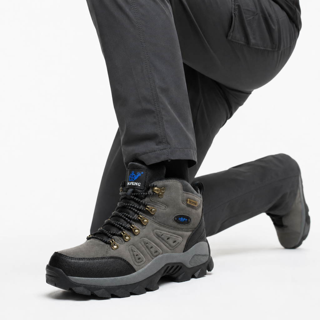 Zapatos ortopédicos impermeables para senderismo — Suela antideslizante para hombre y mujer