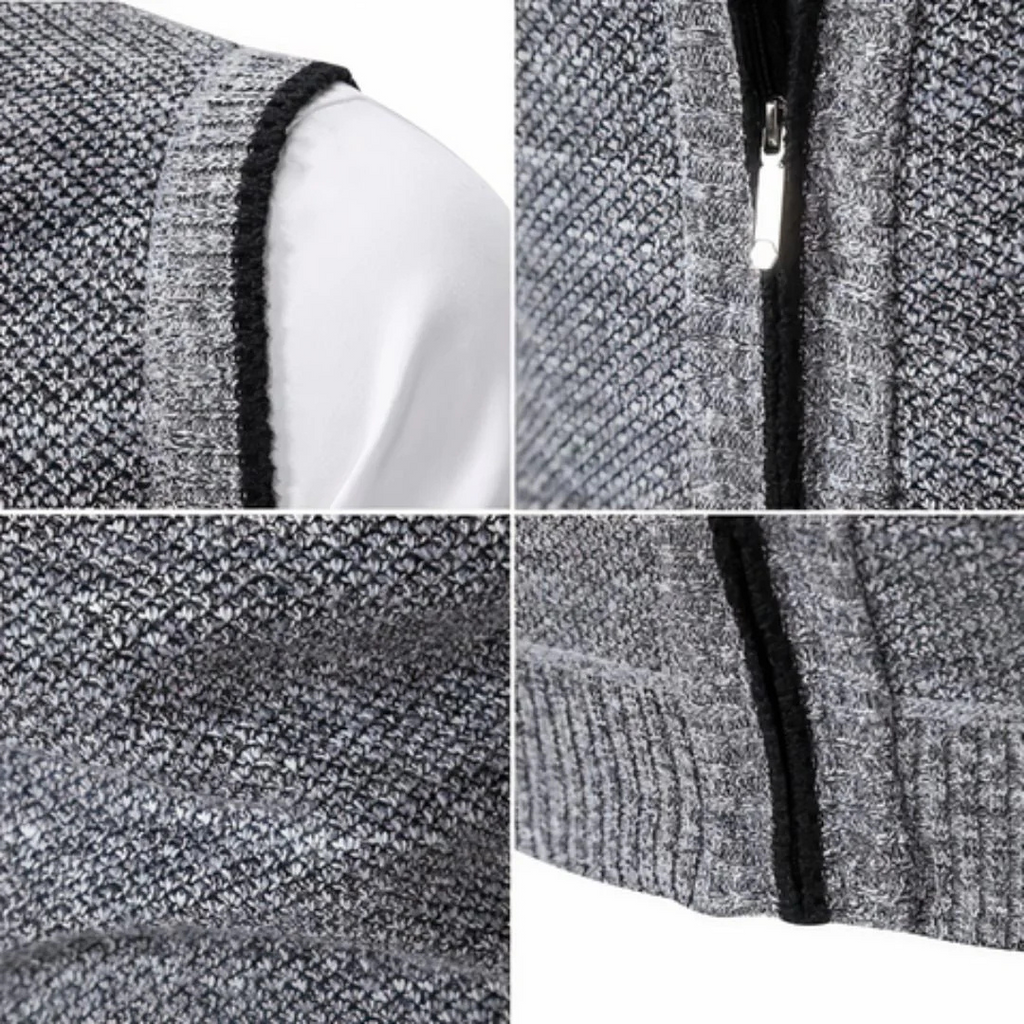 Gilet zippé léger et isolant pour homme – coupe ajustée
