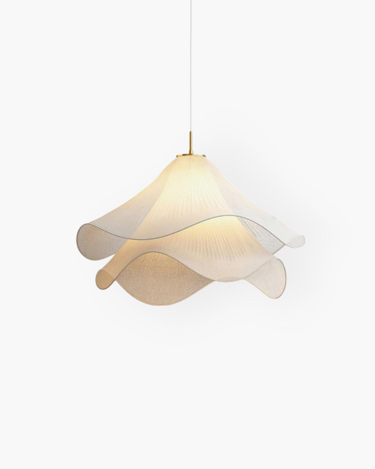 Silvesta | Pendant Ceiling Light With Layered Petal Shade And Soft Glow