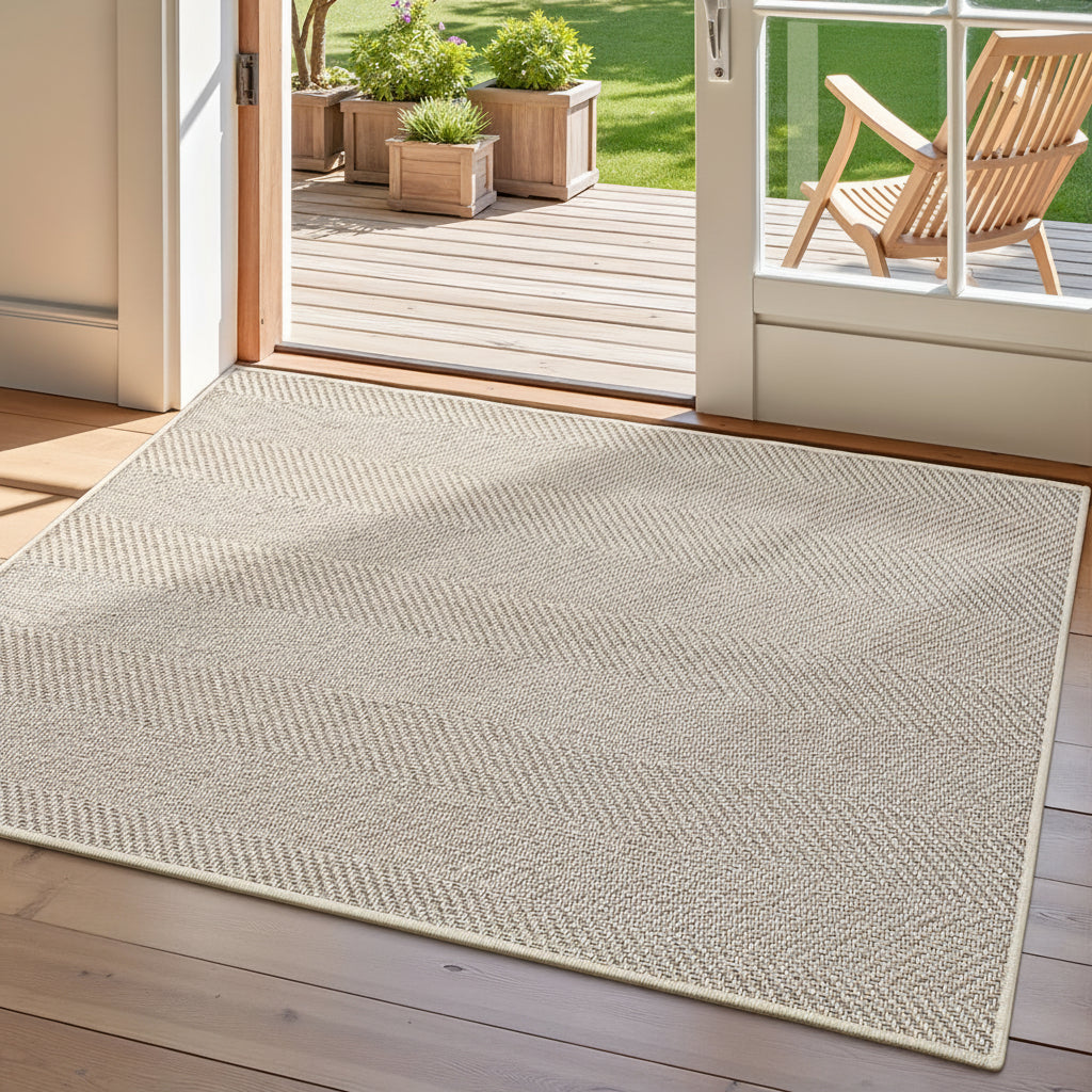 Durable Summer & Autumn Striped Entry Mat - Euroselle