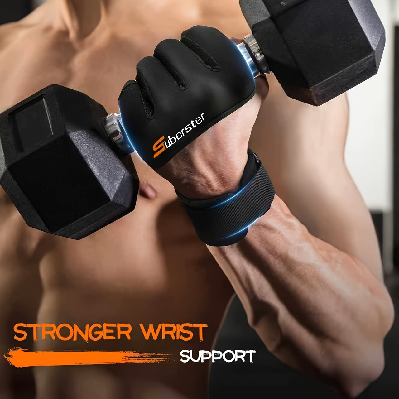 Anti-Slip Weightlifting Gloves for Stronger Gym Performance - Euroselle