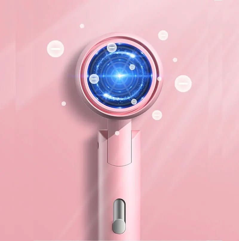 VoyageGleam Foldable Hair Dryer — Ionic Technology for Boosted Shine and Frizz Reduction