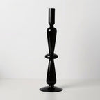 Minimalist Glass Candle Holder Vase Decorative Art Piece - Euroselle