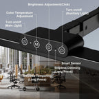 24W Adjustable LED Desk Lamp with Clamp - Euroselle