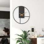 Orologio da parete minimalista in metallo da 16 pollici - Euroselle