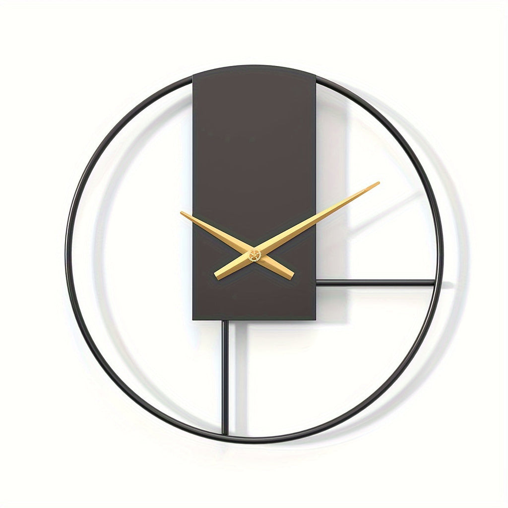 Orologio da parete minimalista in metallo da 16 pollici - Euroselle