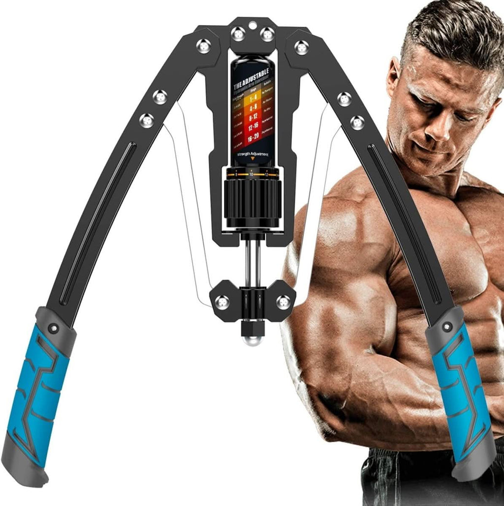 Nastavitelný hydraulický posilovač paží PulseFlex — nastavitelný systém odporu