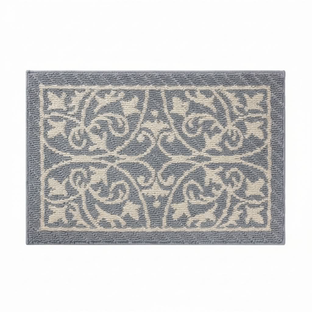 Entryway Mat — Low-Profile Non-Slip Rubber Backing, Washable
