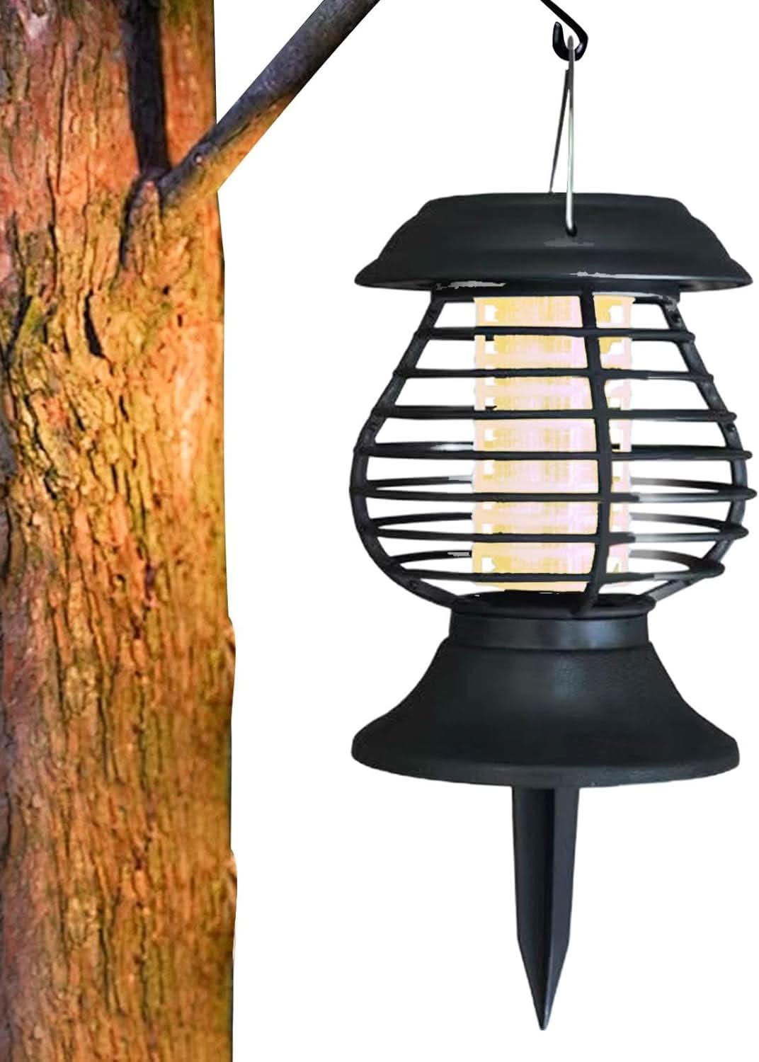 LumaGuard – solární lampa odpuzující hmyz, infračervený odpuzovač komárů, jemné okolní osvětlení