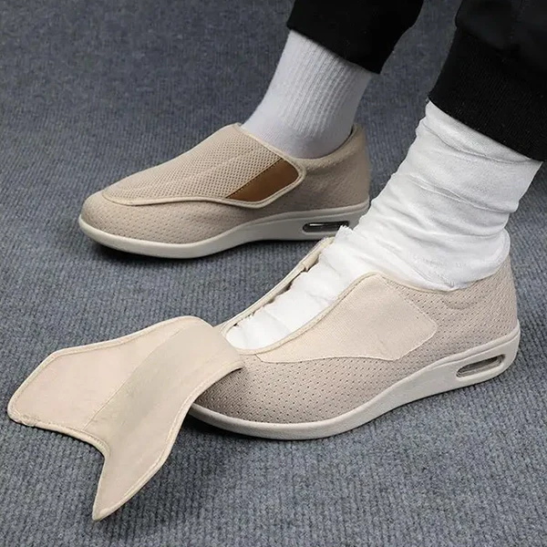 Pantofi sport ortopedici pentru edem — Calapod extra lat, cu amortizare