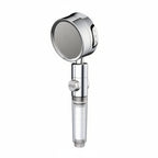 Adjustable High-Pressure Shower Head with Three Water Flow Settings - Euroselle