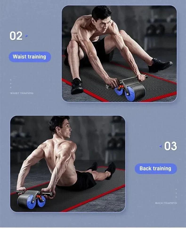 AeroCore Auto Roller Pro Core Trainer — Automated Abdominal Roll-Out System