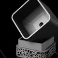 Modern Geometric Planter with Drainage Tray for Clean Plant Display - Euroselle