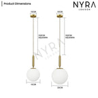 Castello pendant light