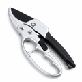 Foarfecă de grădină cu clichet — lamă din oțel SK5, mâner ergonomic antiderapant