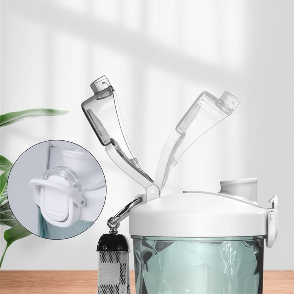 Mixeur à smoothies compact PulseMix Pro, 600 ml, batterie de 4000mAh