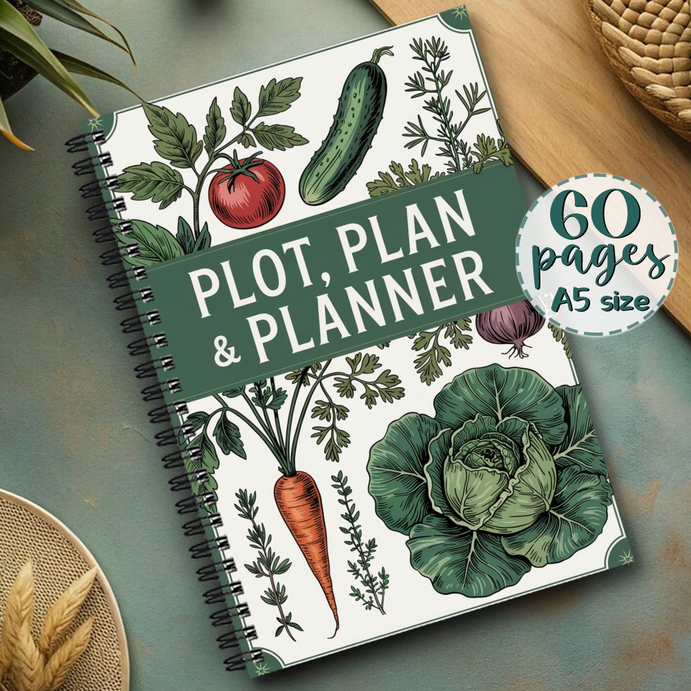 Spiral Garden Planner & Planting Organizer - Euroselle