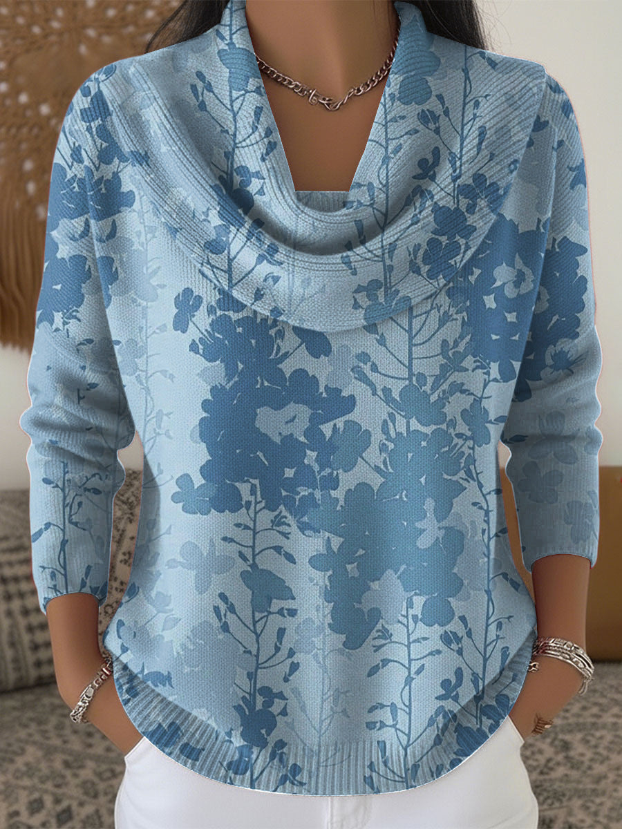 Sweat à Capuche Femme Coupe Ample avec Col Bénitier Élégant