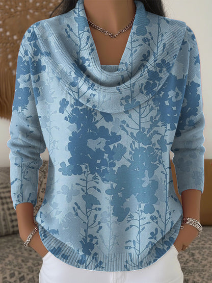 Sweat à Capuche Femme Coupe Ample avec Col Bénitier Élégant