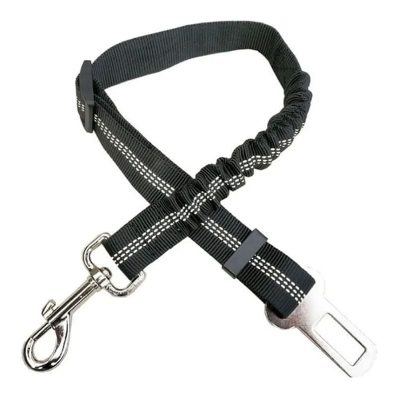 PawGuard Bezpečnostní pás do auta pro psy — nastavitelný design, elastický tlumič nárazů