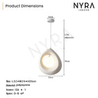 Hayami Resin LED Pendants