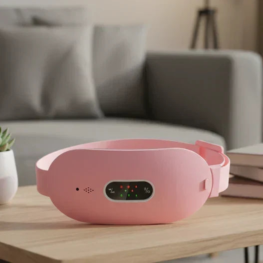 CalmHeat グラフェン温熱パッド — 集中的な温熱、マッサージ、振動設定