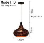 Luminaria Vintage Pendant Lamp