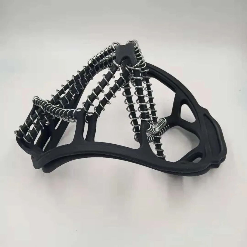 Crampons antidérapants à ressorts en acier — Adhérence sur neige pour homme et femme