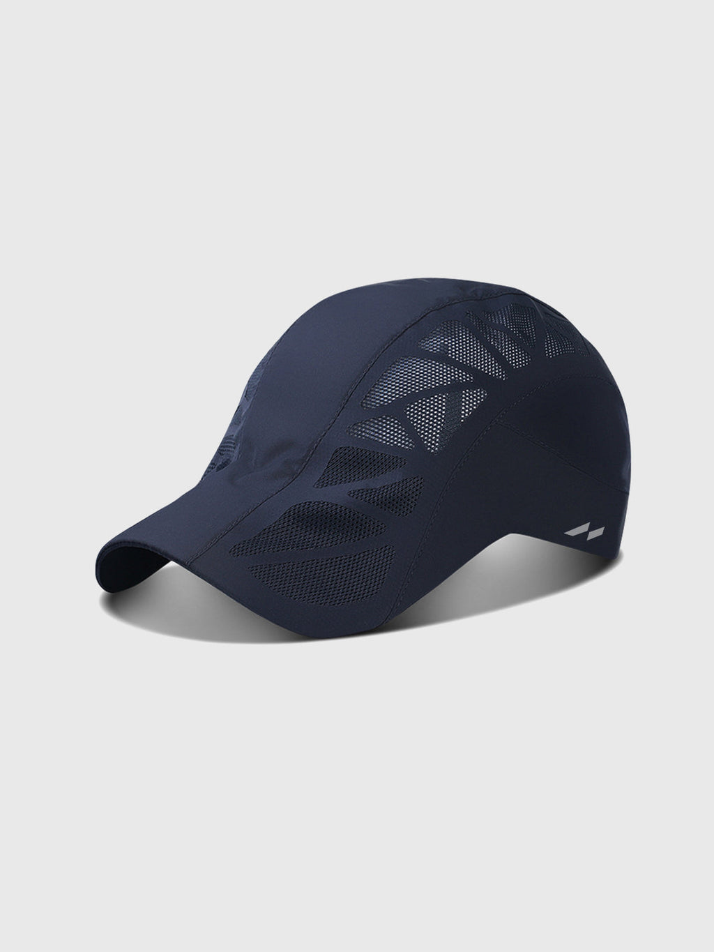 Unisex Ventilated Quick-Dry Running Cap — Adjustable Curved Brim