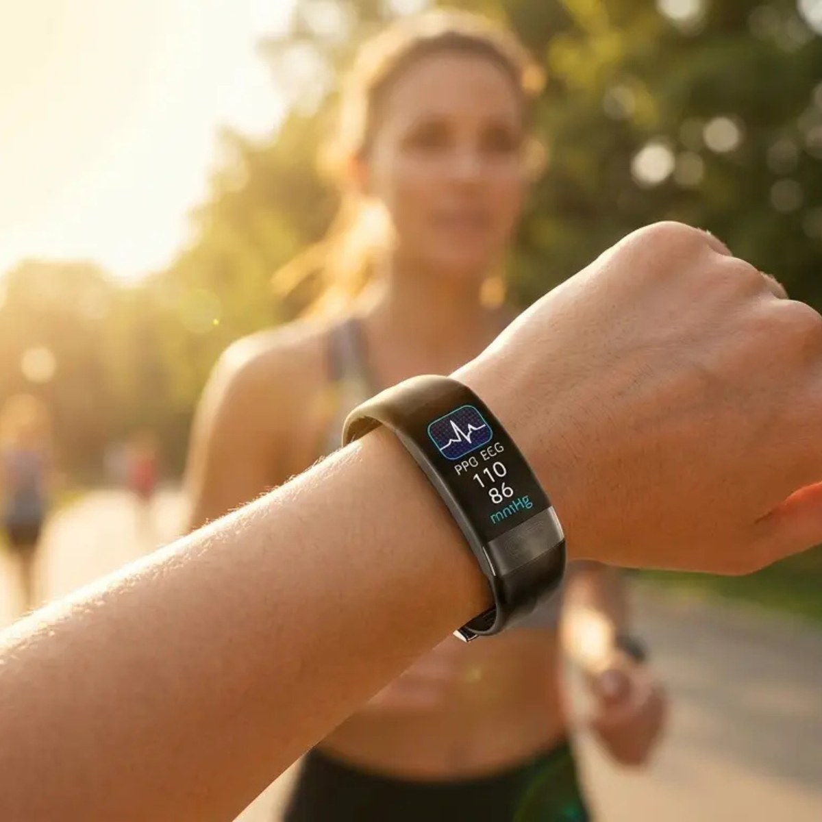 Aktivitetsmåler — kontinuerlig måling af puls, blodtryk og EKG til iOS/Android