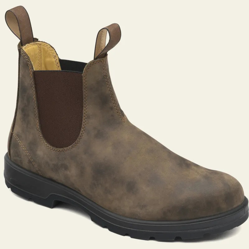 Vanntette Chelsea-støvler for menn — ankelhøye, slip-on-stil for regnvær