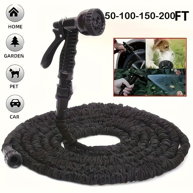 High-Pressure Garden Hose with Nozzle - Euroselle