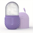 Reusable Face Roller with Ice Mold Cube for Refreshing Massage - Euroselle